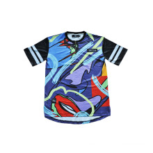 T-shirt à manches longues personnalisé à plusieurs couleurs pour vêtements de sport (T5027)